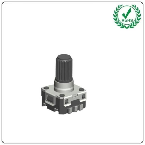 Cheap TS16949 EC06 Insulated Shaft Encoder With Push On Switch for sale