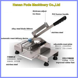manual meat slicer, hot-pot restaurant frozen meat slicer