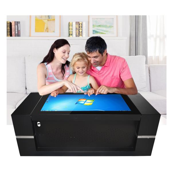 43" Indoor Interactive Smart Touch Screen Coffee Table for Restaurant Lifting Touch Table