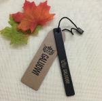 Wholesale any size hangtag custom clothing hang tag for jeans