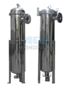 High Flow Rate Bag Filter System Industrial Grade Series Single Bag Cartridge Filters In Water System