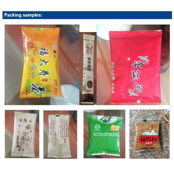 15 Bag / Min Automatic Packaging Machine For Large Food Pouch Tea Bags Multifunctional