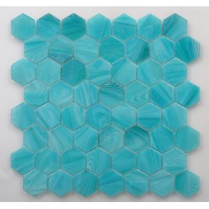 Best Latest Glossy Mosaic Tile with Hexagon Shape wholesale