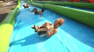 1000 ft Slip n Slide Inflatable Slide The City