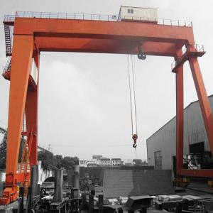 China 35 Ton Double Girder Gantry Crane Project Lifting Precast Concrete High Efficiency on sale