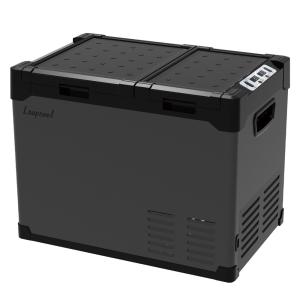 Double Zone Portable Car Fridge Low Noise Compressor Mini Fridge Freezer for Car or Home