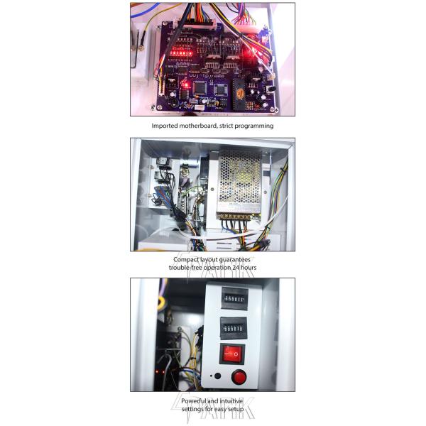 220V Mini Four Player Crane Game Machine / Claw Toy Grabber Machine