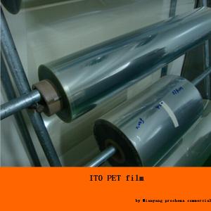 Best 30 ohm Transparent conductive ITO PET film EMI shielding film wholesale