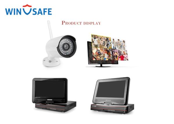 Cheap Streams Simultaneous Wireless IP Camera System Smart High Definition for sale