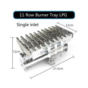                  11 Row Single Row Single Intake Burner             
