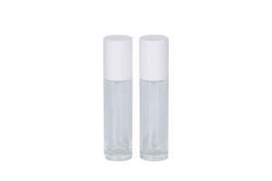 Best 1oz Travel Foundation Bottle Flat Shoulder Frosted Glass Essence wholesale