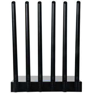 Industrial 1200Mbps WiFi Router 6 Antenna Wireless 4G LTE Router