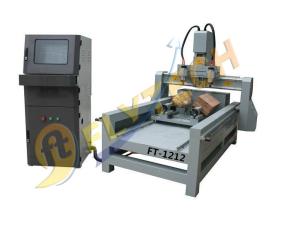 Best 4 Axis CNC Router machine with DSP system with double rotary axis wholesale