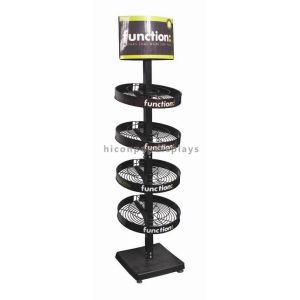 Best 2-way Custom Wine Display Stand Merchandising Store Fixtures wholesale