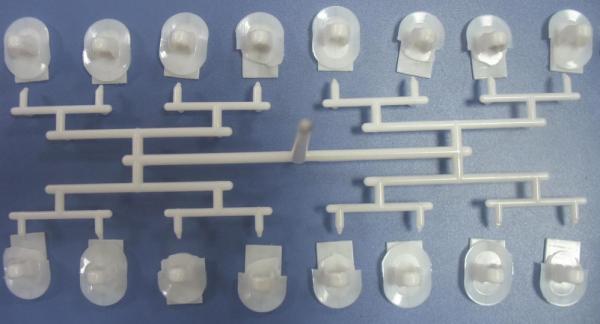 Small Clear Multi Cavity Injection Molding POM Parts Double Shot Molding