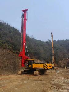 Best SANY SR150 Refurbished Rotary Drill Rig Second Hand Borewell Machine 18432mm wholesale