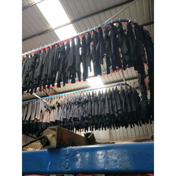 Hanging Conveyor Transmission Roller Chain For Jeans Laundry Garment Factory