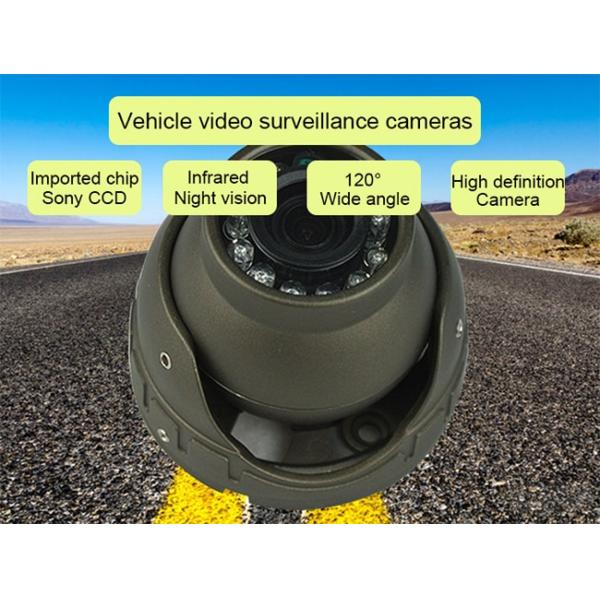 3.6mm In Car CCTV Camera System , IR Lens Audio Mini Security Camera System