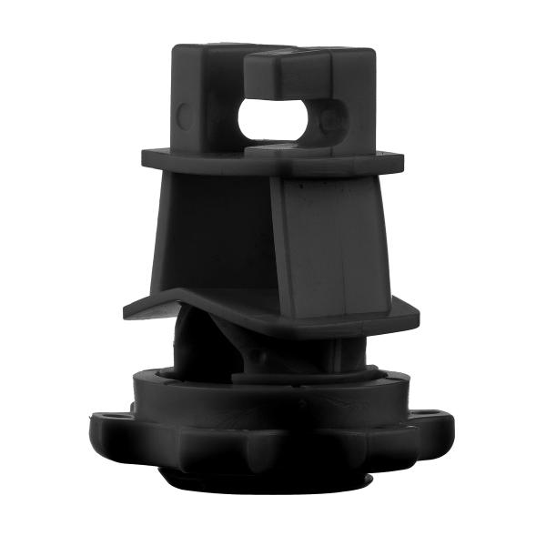 Screw Tight Round Post Insulator Electric Fence Wire Holding Insulator