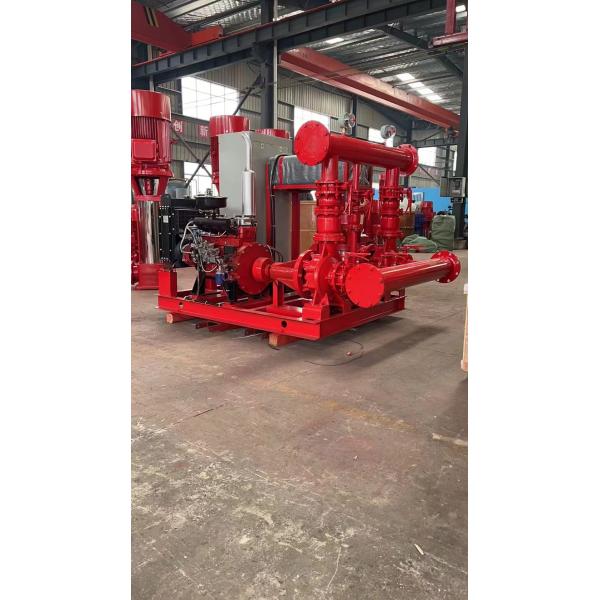 Supply Of Containainerised Fire Fighting Pump Station To Include Split Casing Double Suction Pump