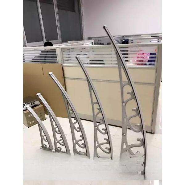 CE Certification Polycarbonate Sheet Windows Awning Canopy Customized Design
