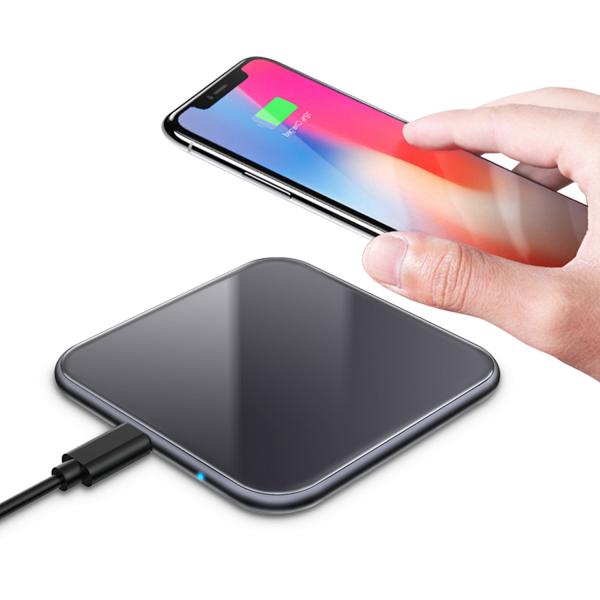 Glass Round 6mm Portable Wireless Charger