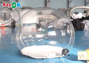 China Hotel Clear Inflatable Bubble Tent Outdoor Inflatable Transparent Tent 3m 9.8ft on sale