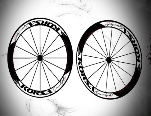 Cheap Water Transfer Printing Bicycle Wheel Decals Customized Size / Shape for sale