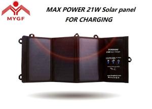 Solar Rechargeable Phone Charger , Solar Battery Charger High Efficiency