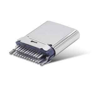 China 24 Pin USB Male Connector , Type C USB Connector For PCB Mount on sale