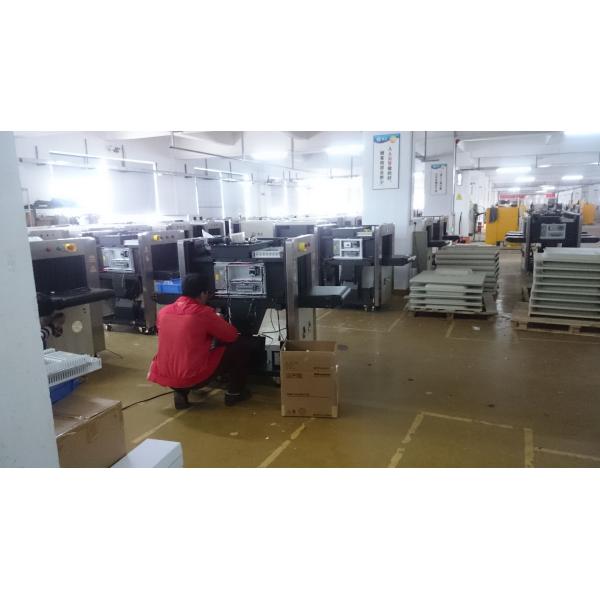 24 Bit Deep X Ray Baggage Scanner Airport Baggage Scanner With 80 Degree Generate Angle