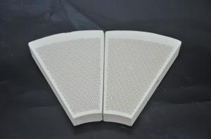 Best Fan Shaped Infrared Ceramic Honeycomb , White Stove Top Burner Plates wholesale