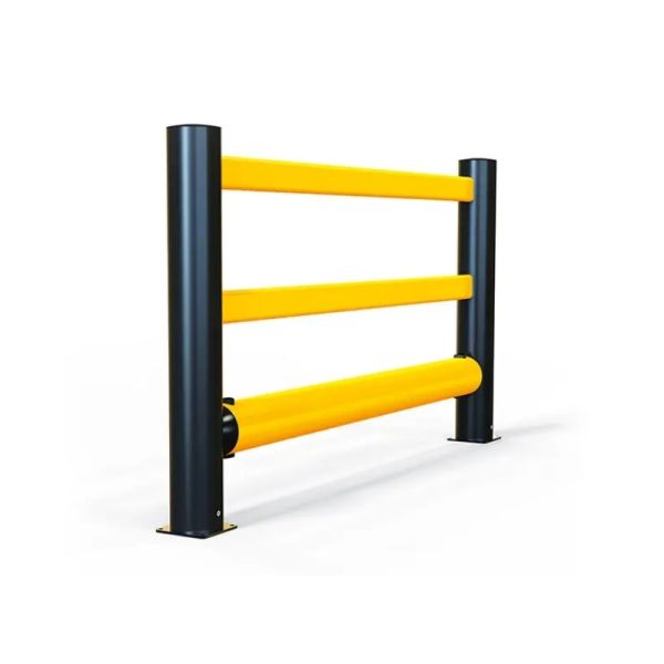 Shelf Protection Impact Flexible Barricades Made Plastic
