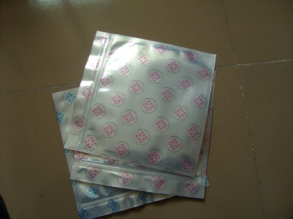 Three Side Seal Printing Foil Pouch Packaging Flat k for Electronic Products