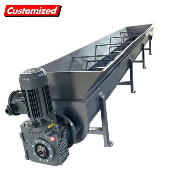 Cheap Wesew Screw Flight Conveyor By Hualiang For Efficient Material Handling Systems for sale