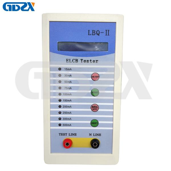 Cheap LBQ-II AC220V 380V RCD Tester Hand Held For Leakage Protection Switch for sale
