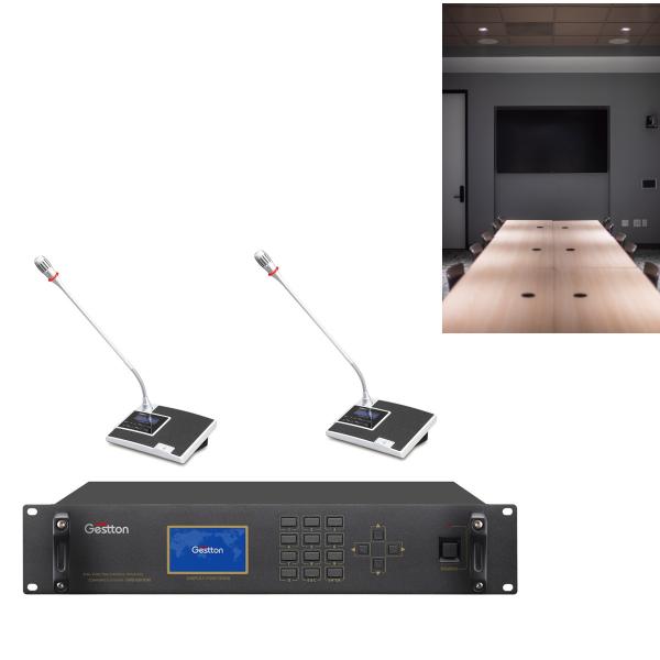 Cheap DC 24V Wired Conference System Audio Video Conferencing Equipment FCC for sale