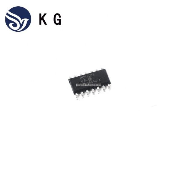 Cheap MCP6004T-I/SL SOP614 Electronic Integrated Circuits SMT Low Power Operational Amplifier for sale