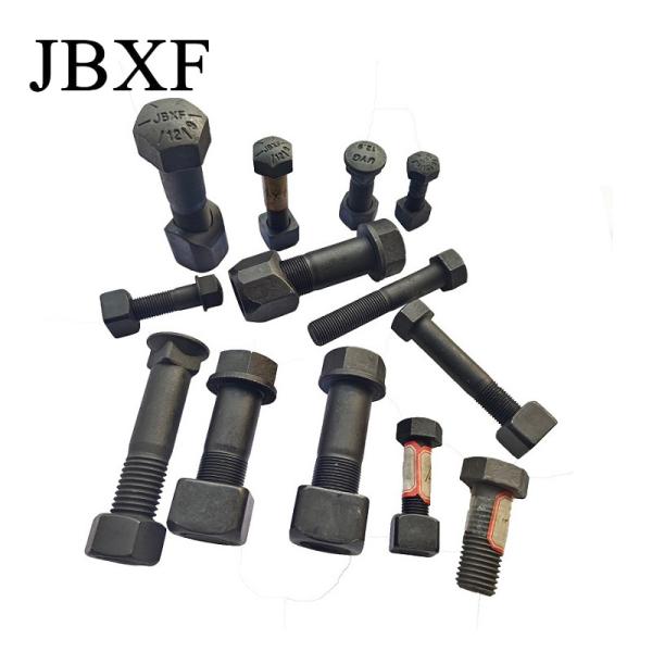 JBXF Excavator Hex Track Bolt And Nut Ex200-1 Original Undercarriage Parts Segment Bolt