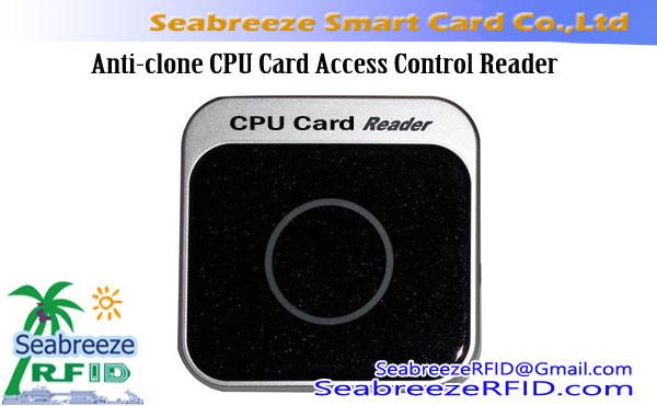 Cheap Access Control Anti-clone CPU Card Reader, Anti-copy CPU Card Access Control Reader for sale