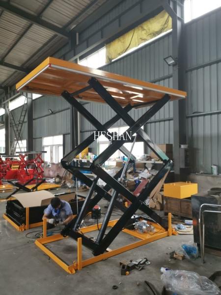 Cheap Custom 2 Ton Scissor Lift Table Warehouse Industrial Hydraulic Work Platform Lift for sale