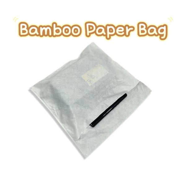 Bamboo Fiber Paper Bag 95x(90+5)cm – With Self-Seal Flap for Large Items