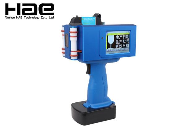 Cheap 600dpi High Resolution Handheld Inkjet Coder , Date Codes Industrial Inkjet Plastic Bag Printer for sale
