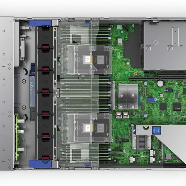 HPE ProLiant DL380 Gen10 Server 2U Rack with 8SFF Scalable Storage 32G Internal Memory and 35kg Weight