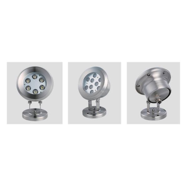 6W LED Spot light with angle adjustable stainless steel bracket work in the pool