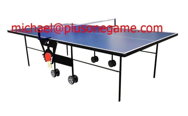 Cheap Supplier Folding table tennis table ping pong table features 10 minute assembly for sale