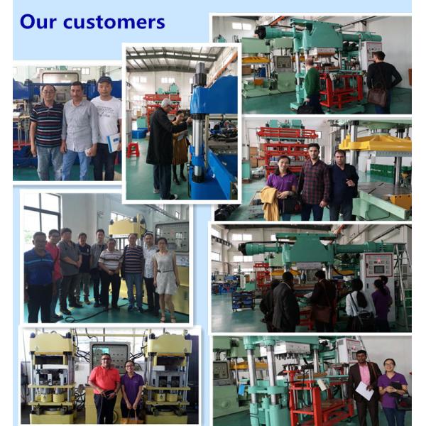 Horizontal Rubber Molding Equipment Insulator Making With Japan Mitsubishi Control