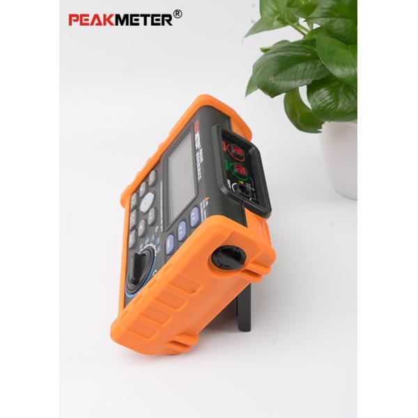 Multifunctional Earth Ground Resistance Tester 0 Ohm To 4K Ohm And 100 Groups Display