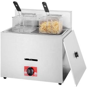 China Non Stick Gas Deep Fryers for Commercial Hotel Industrial Frying Machine After Service on sale