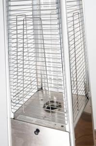 Deluxe Outside Deck Heaters , Outdoor Gas Tower Heater With Attractive Flame